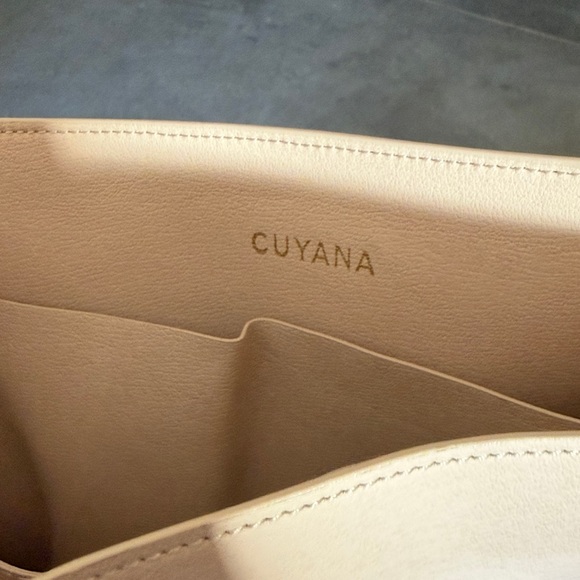 Everlane tan leather tote bag with Cuyana organizer insert - Picture 7 of 10